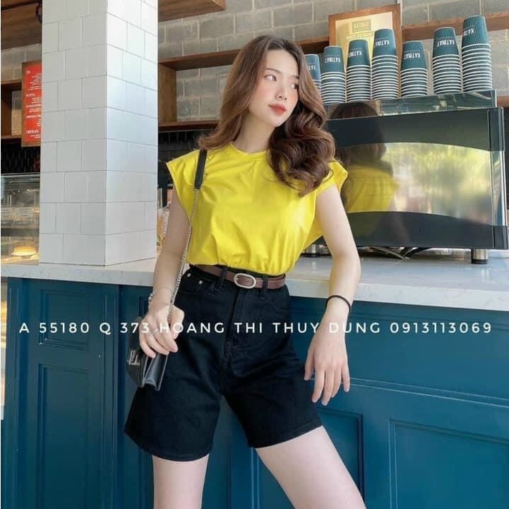 QUẦN SOOC JEAN DÁNG NGỐ CHO NỮ