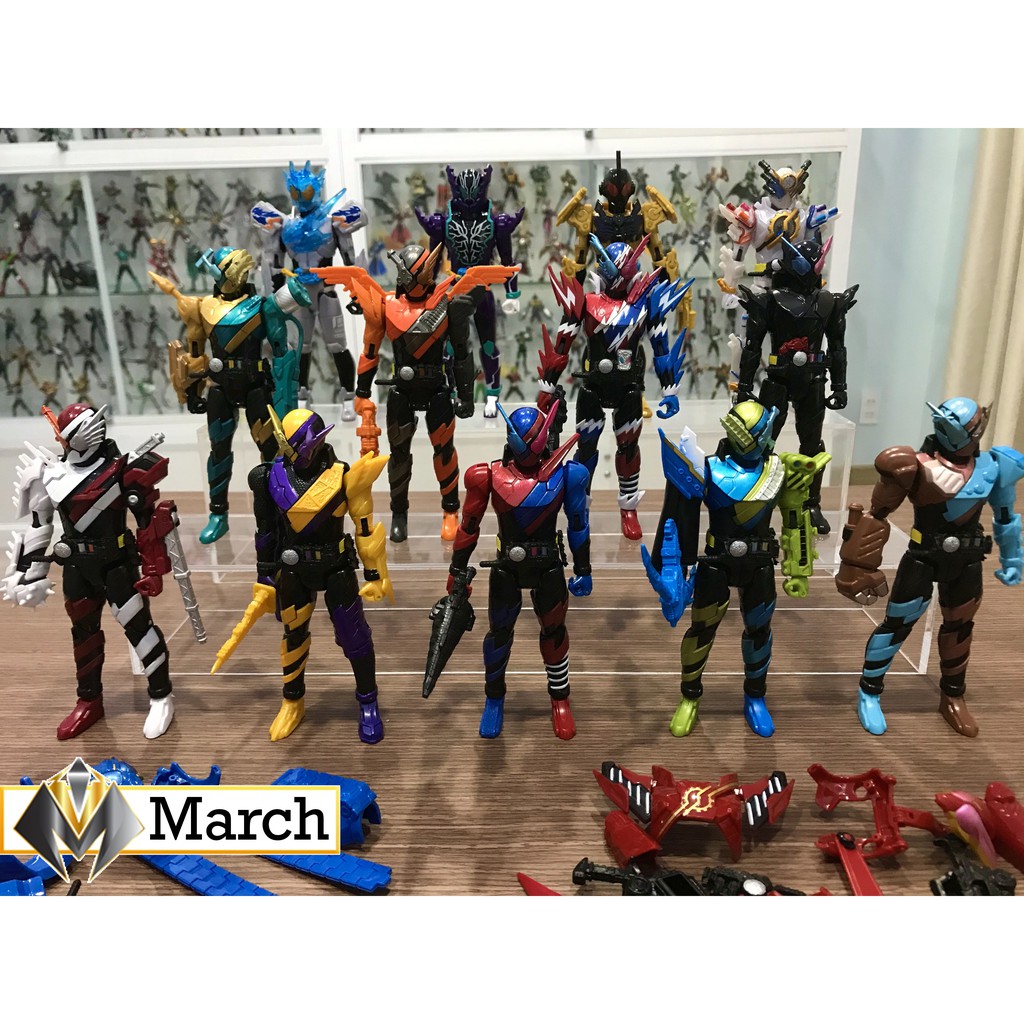 Mô hình Bottle Change Kamen Rider Build - Cross Z - Grease - Rogue - Siêu nhân dế