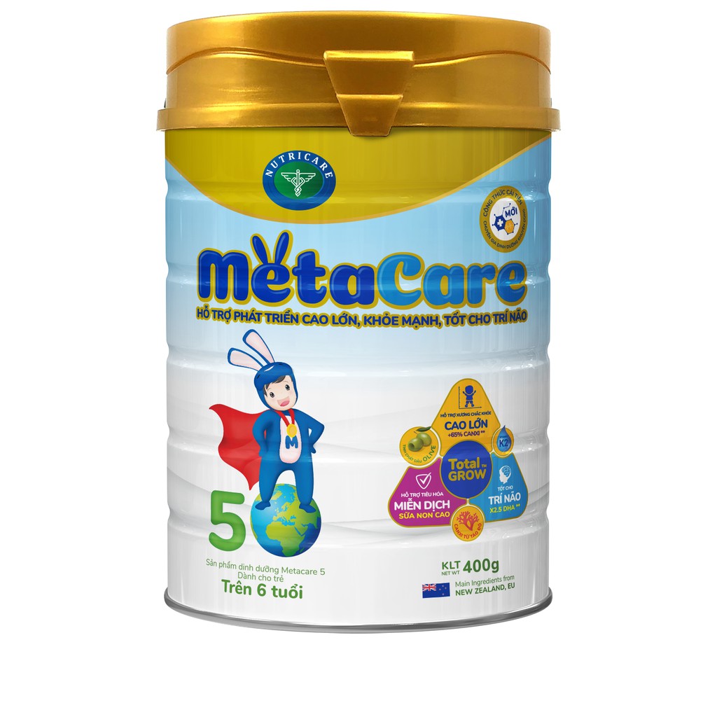 Sữa Metacare 5 loại 900g