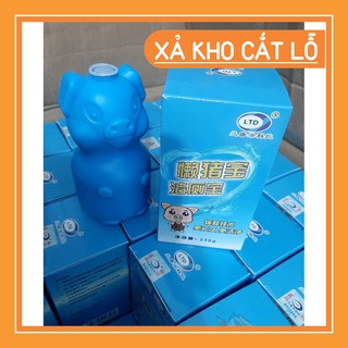 Lọ thả bồn cầu hình con lợn khử mùi hôi diệt vi khuẩn