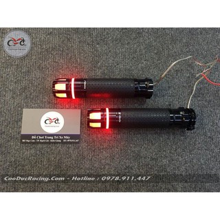 SIÊU RẺ - Bao tay gù led xoay Rizoma có đèn - gắn mọi loại xe - caoducracing