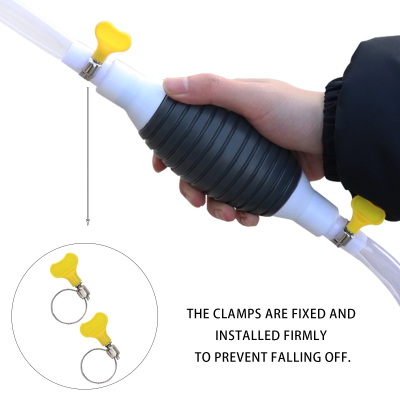 Bộ Ống Bơm Nhiên Liệu Bằng Tay 1.5m Cho Xe Hơi