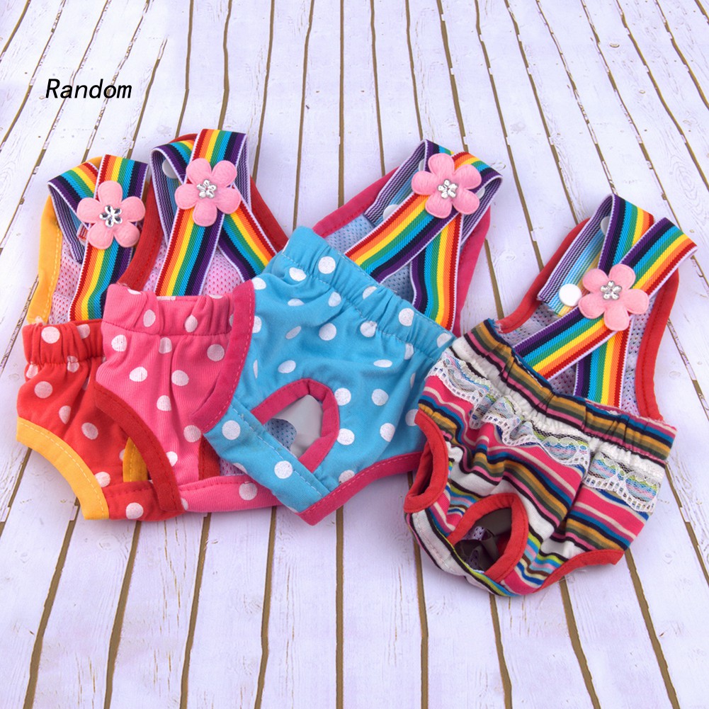 Quần Tã Họa Tiết Chấm Bi Dành Cho Thú Cưng