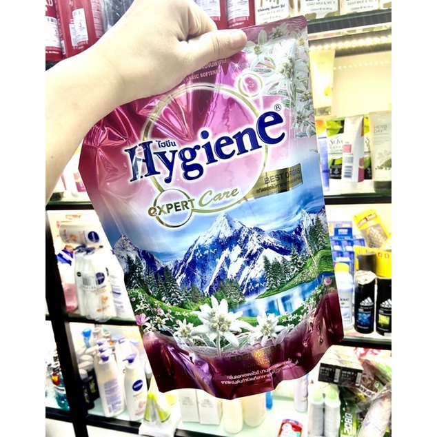 [ MẪU MỚI ] Nước xả Hygiene đậm đặc túi Thái Lan 1300ml/1400ml - hồng tuyết