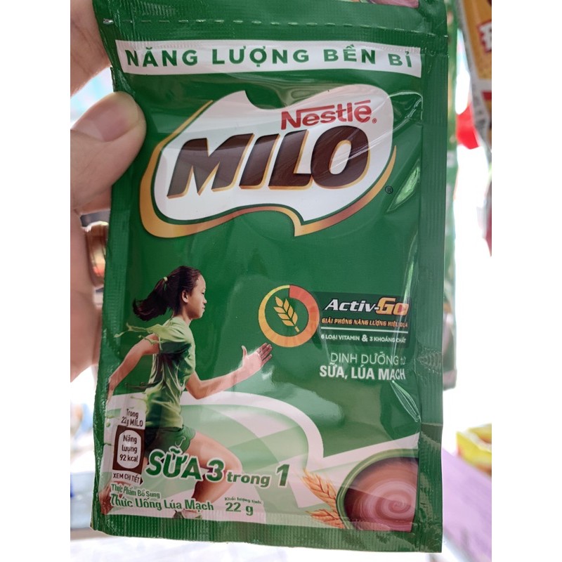Thức uống lúa mạch Milo gói 22g