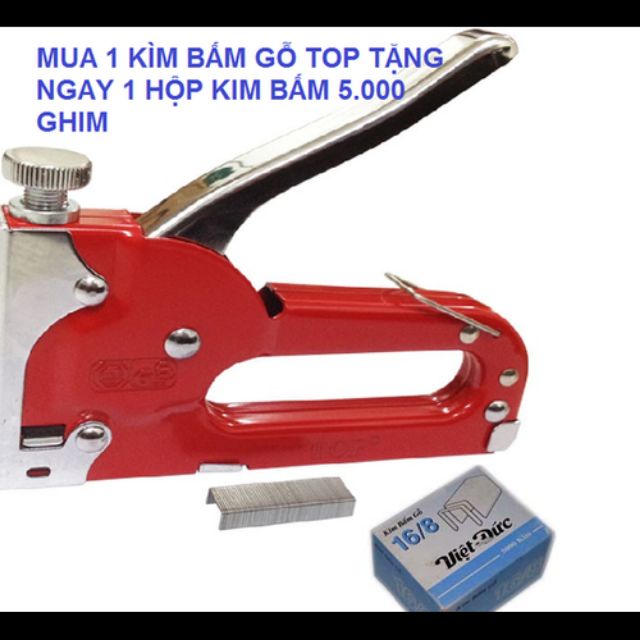 MÁY BẤM GỖ TOP KÈM HỘP KIM