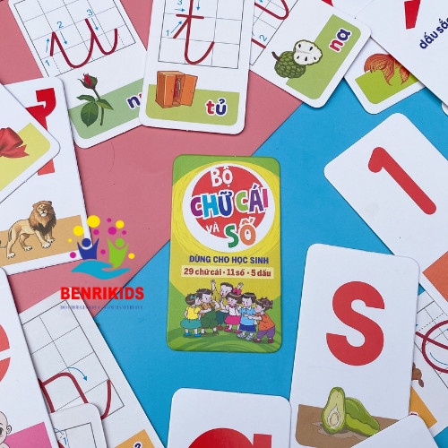 Thẻ Học FlashCard Hỗ Trợ Bé Học Chữ Theo Phương Pháp Giáo Dục Montessori