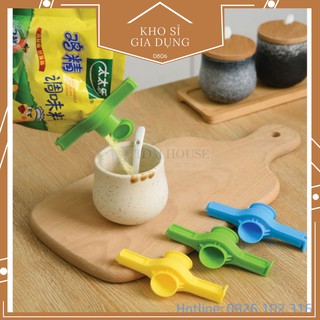 ☑️ [ SALE ] Kẹp Khóa Miệng Túi Thực Phẩm Thông Minh Tái Sử Dụng Được Tiện Dụng - Khosigiadung0806 🥡
