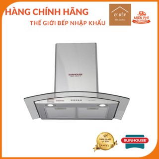 Máy hút mùi sunhouse shb 6629-70c, máy hút khói sshb 6629-70c hàng chính hãng