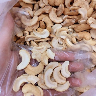 Hạt điều vỡ tách vỏ lụa rang sẵn