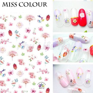 Miếng dán sticker Nail - Trang trí móng - Phần 1