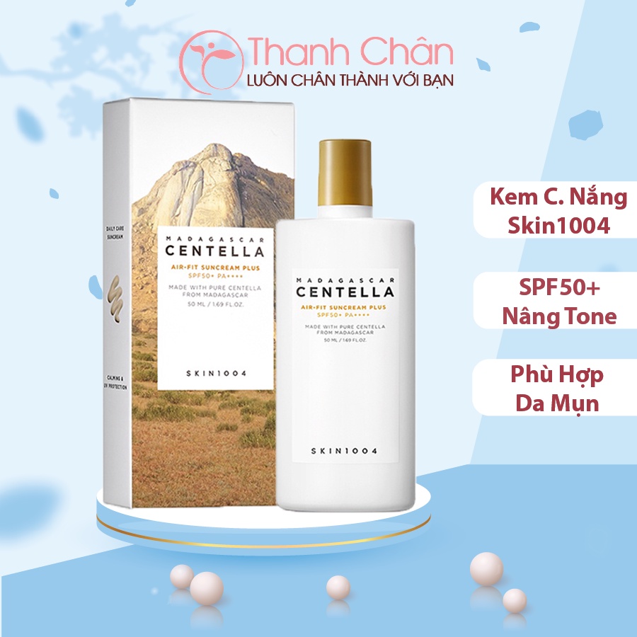 Kem Chống Nắng Skin1004 Madagascar Centella Air-Fit Suncream Plus 50ml