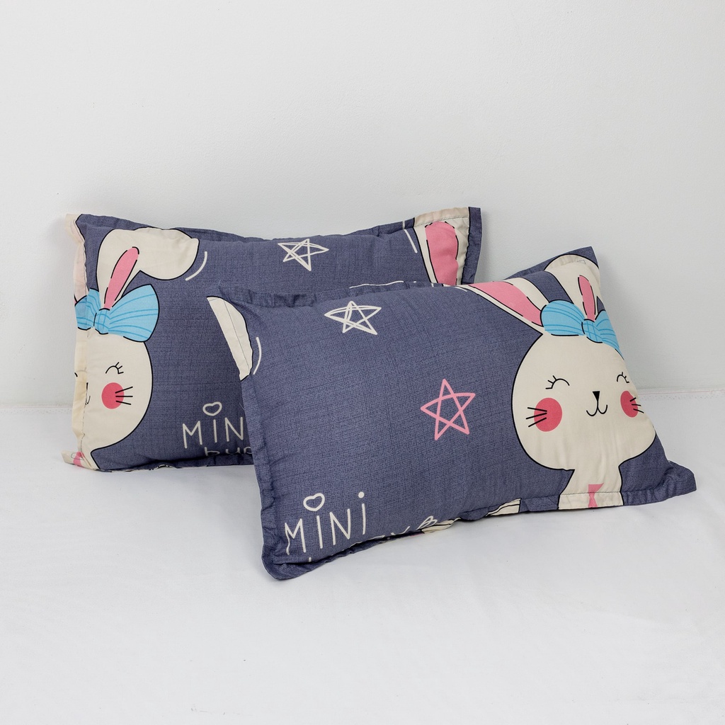 Vỏ gối nằm Cotton poly, 1 vỏ gối đầu mẫu mã đa dạng kích thước 45*65 ,không kèm ruột gối
