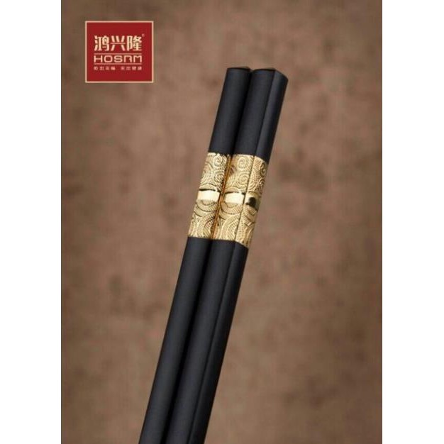 Combo 10 hộp đũa Mạ vàng nhật bản ( 100 đôi)