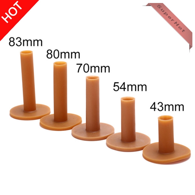 Rubber Golf Tee Holder 43/54/70/80/83mm Training Practice Tee Mat Golves Ball Hole Holders