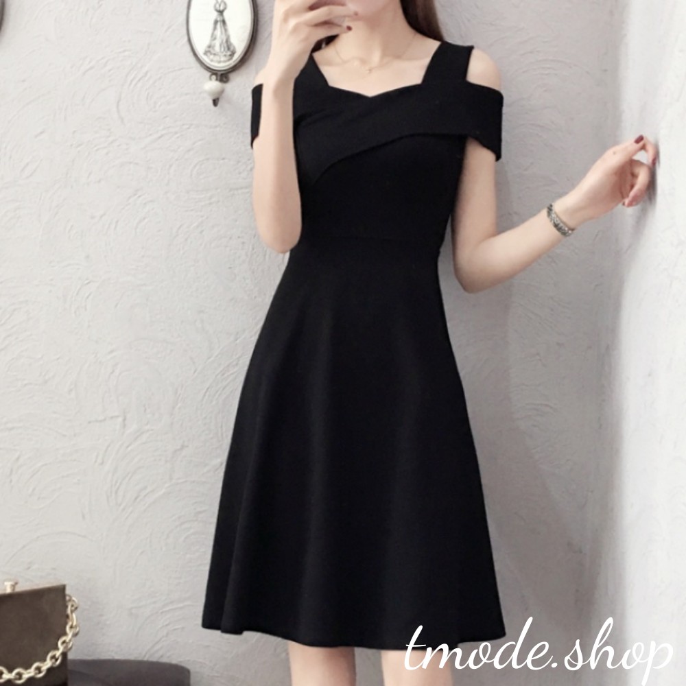 Đầm nữ , đầm nữ dáng xòe trễ vai phong cách quyến rũ thanh lịch dành cho nữ ATILA.SHOP | BigBuy360 - bigbuy360.vn