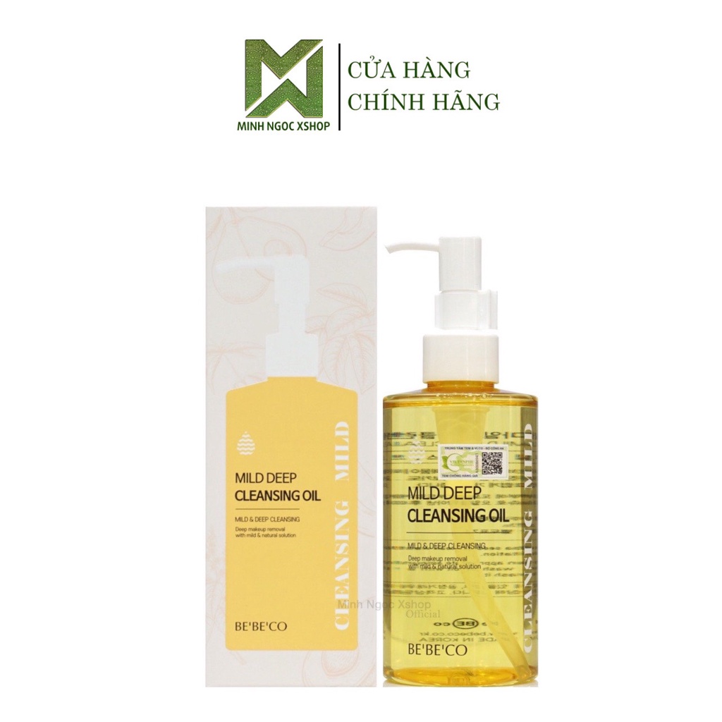 Dầu tẩy trang làm sạch sâu BEBECO Mild Deep Cleasing Oil 200ml