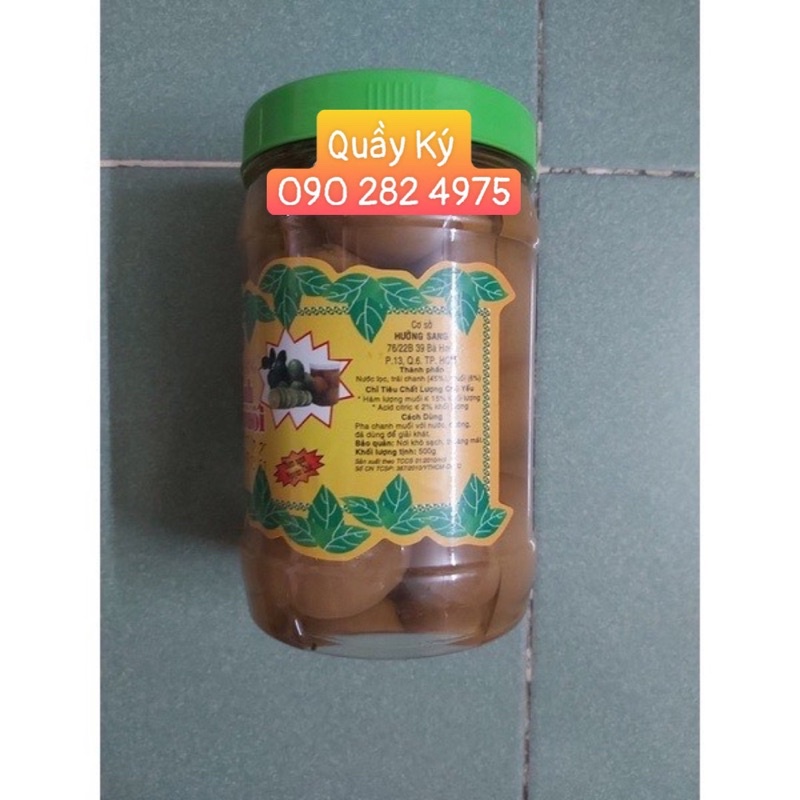 CHANH MUỐI TRÁI HƯỞNG SANG 500gr