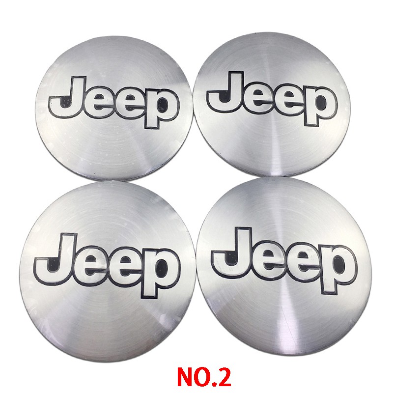 4pcs 56mm Jeep TRAIL RATED 4X4 Snow Mountain Car Wheel Center Hub Cap Sticker Auto Tire Emblem Badge Decal