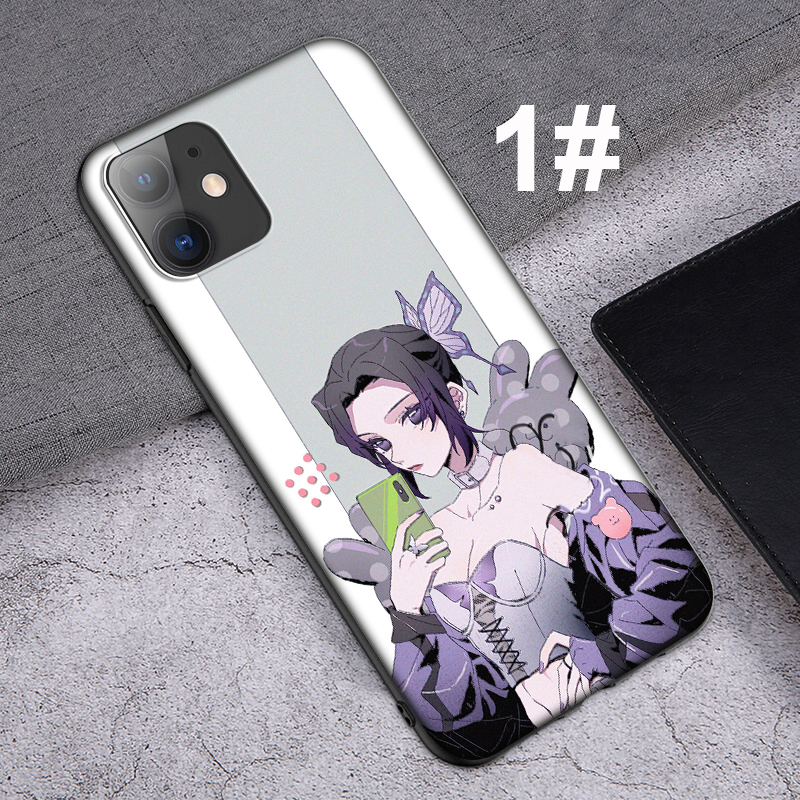 iPhone XR X Xs Max 7 8 6s 6 Plus 7+ 8+ 5 5s SE 2020 Casing Soft Case 28SF Demon Slayer Anime mobile phone case