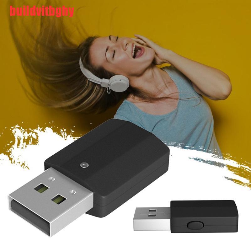 (Mua-Code) Usb Bluetooth 5.0 Thu Phát Tín Hiệu 2 Trong 1 Với Giắc 3.5mm