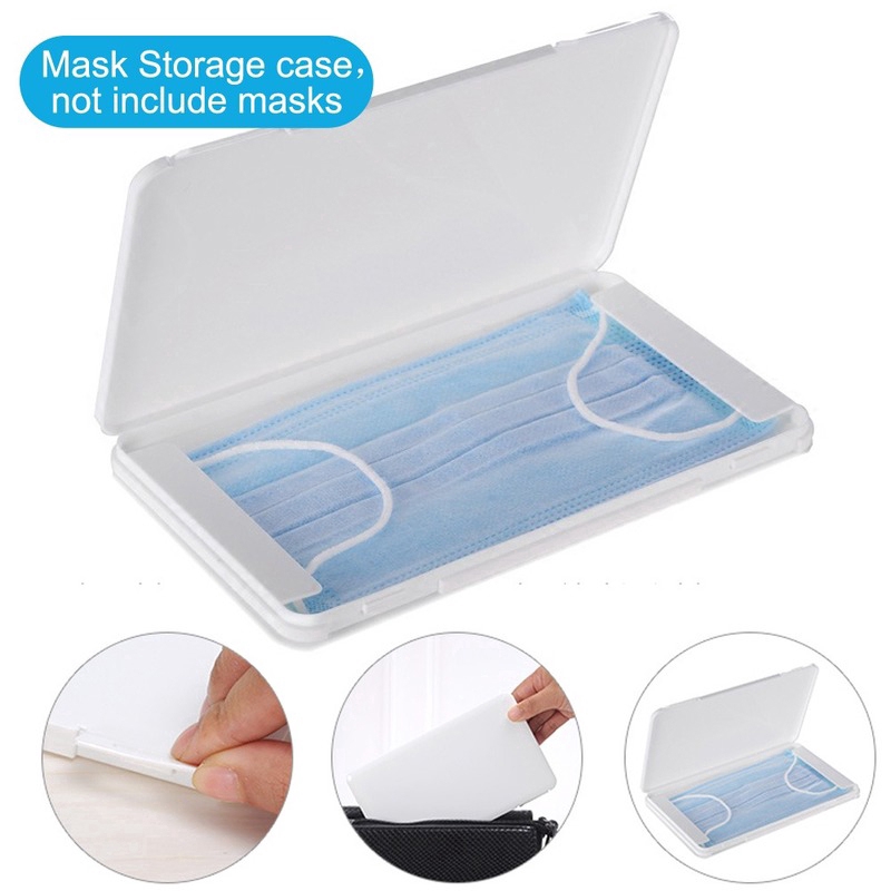 Hộp đựng khẩu trang chống bụi bẩn 4 màu sắc tùy chọn tiện lợi