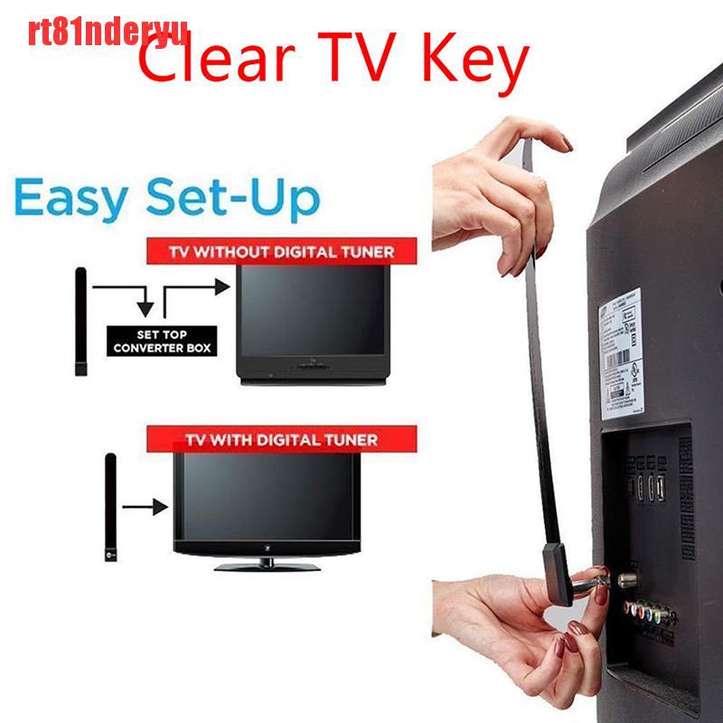 Ăng Ten Mini Rt81Nderyu 1080p Trong Nhà Hdtv 100 + Hd Tv Kỹ Thuật Số