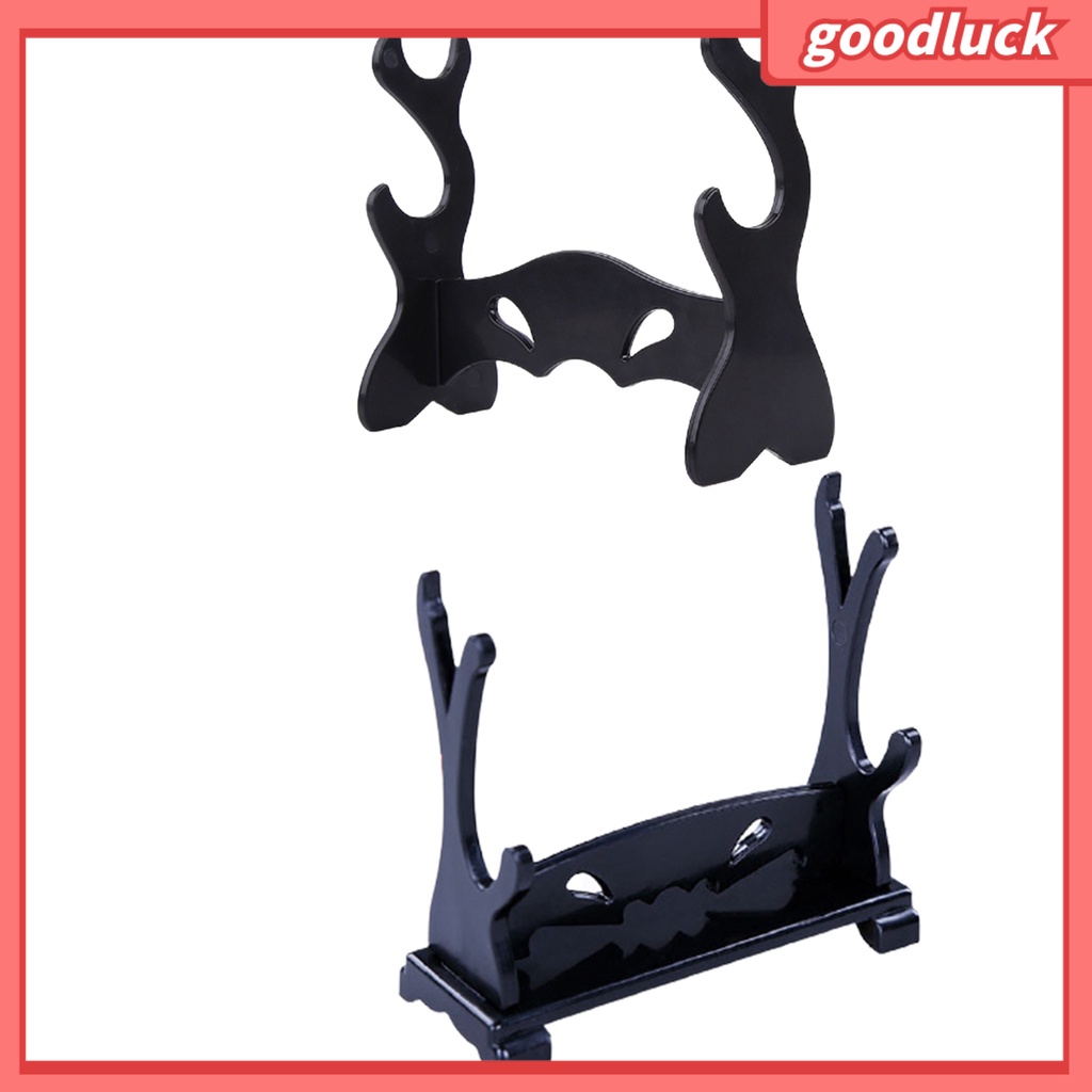 Giá đỡ thanh kiếm hai tầng bằng nhựa thân thiện với môi trường trang trí phòng ngủ