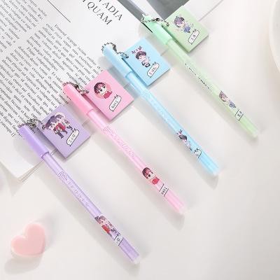 Bút sổ chuột vàng D226 tfboy hoạt hình dễ thương kute viết gel
