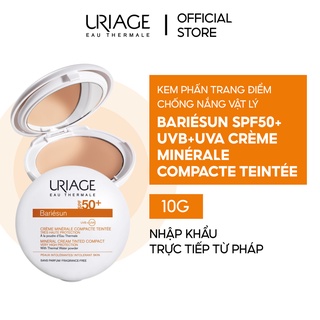 Kem phấn trang điểm chống nắng vật lý URIAGE BARIÉSUN BARIESUN SPF50+ COMPACT CLAIR 10g