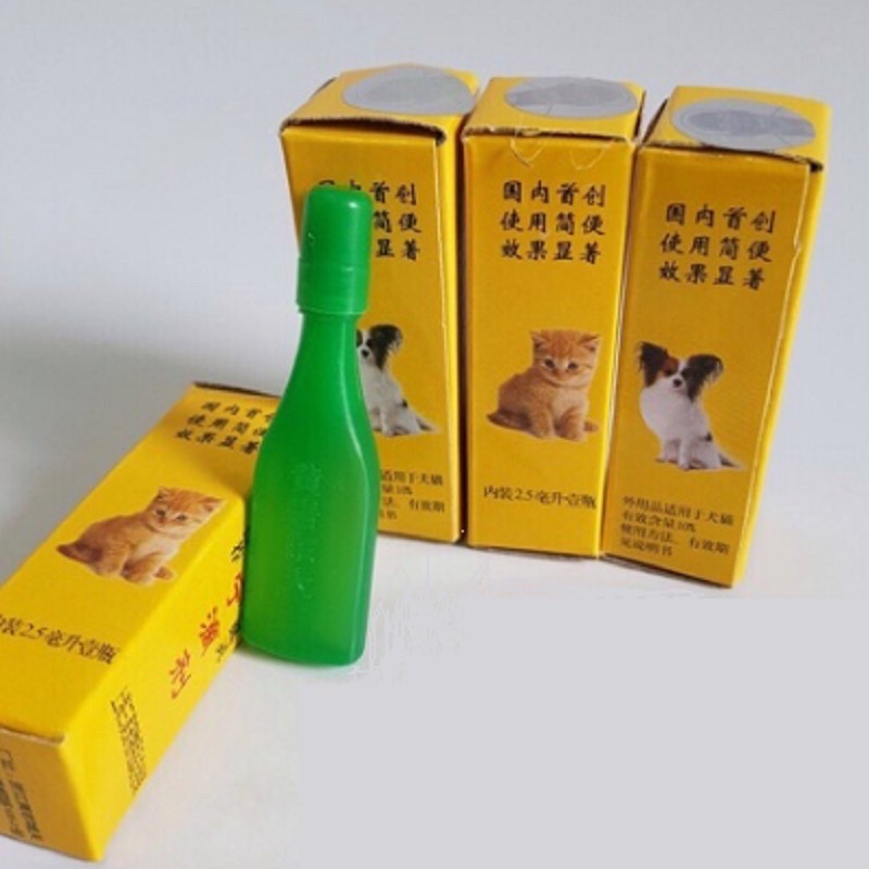 [Mã PET50K giảm Giảm 10% - Tối đa 50K đơn từ 250K] Nhỏ gáy ve rận chó mèo