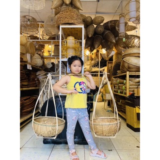 Quang gánh trang trí lớn size quang 70 thúng 35