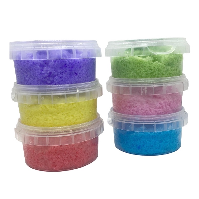 Slime mây slam HÀNG VIỆT NAM hũ nhựa siêu to bé chơi thoải mái, thư giãn sau giờ học, slam an toàn cho bé khi vui chơi..