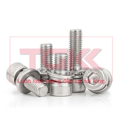 Bulong LGC liền vênh phẳng inox 304 M6