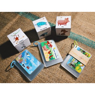 Flashcards động vật _ Tặng kèm boardgames