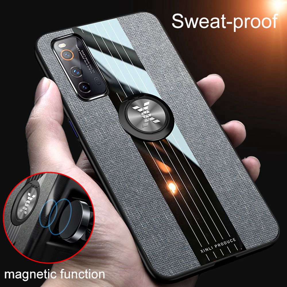 Ốp điện thoại mềm TPU có giá đỡ nam châm dạng nhẫn cho Vivo IQOO NEO 3