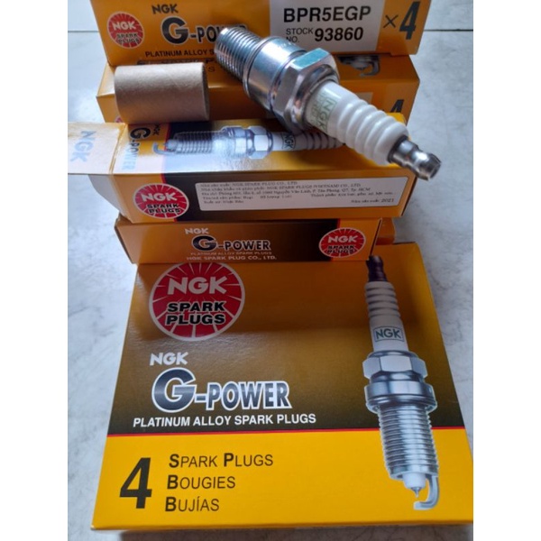 Buzi NGK thái dùng cho máy xăng 4hp đến 18hp