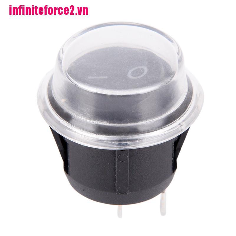 Công Tắc Tròn 2 Chấu Chống Thấm Nước Chuyên Dụng Cho Xe Hơi