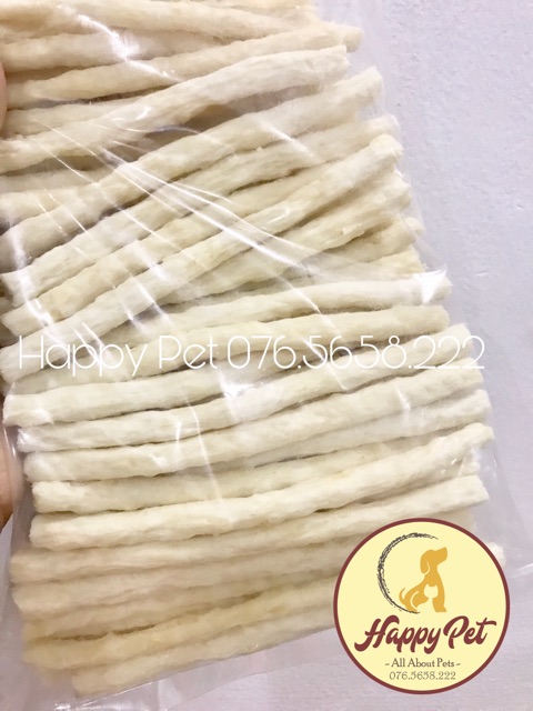 [Mã PET50K giảm Giảm 10% - Tối đa 50K đơn từ 250K] XƯƠNG GẶM CHO CÚN LOẠI QUE SỮA DẺO THÁI LAN VỊ SỮA