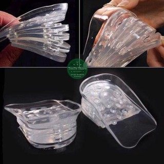 Lót giày độn đế Silicon tăng chiều cao, chống đau chân ( Bộ chuẩn 10 miếng lắp ghép 1 đôi giày) - BUMSHOP79