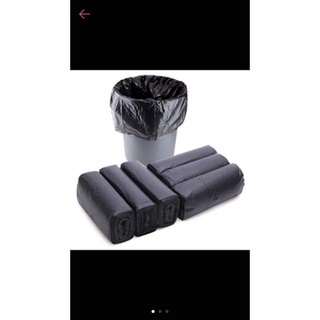TÚI ĐỰNG RÁC TỰ PHÂN HUỶ ĐEN( Set 3 cuộn túi đựng rác)