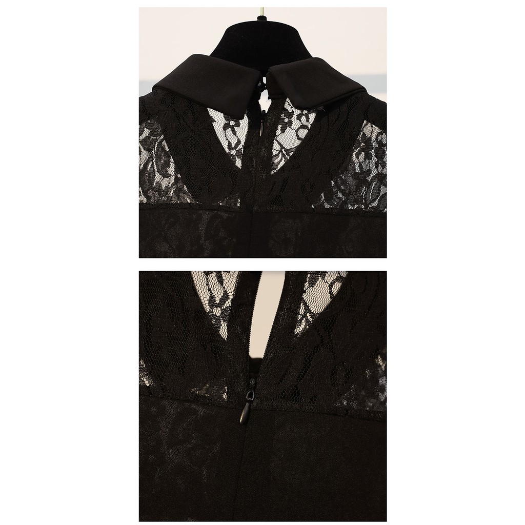 🌸Hàng Order🌸 Váy Bigsize Ren Ngực Đính Cúc Đá Trẻ Trung Nữ Tính 🌸Hàng Quảng Châu | BigBuy360 - bigbuy360.vn