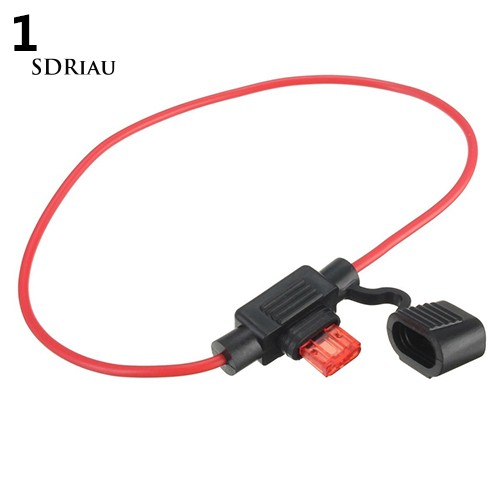 Hộp cầu chì tiêu chuẩn Auto 10A 15A 20A 30A cỡ vừa chống thấm nước cho ô tô
