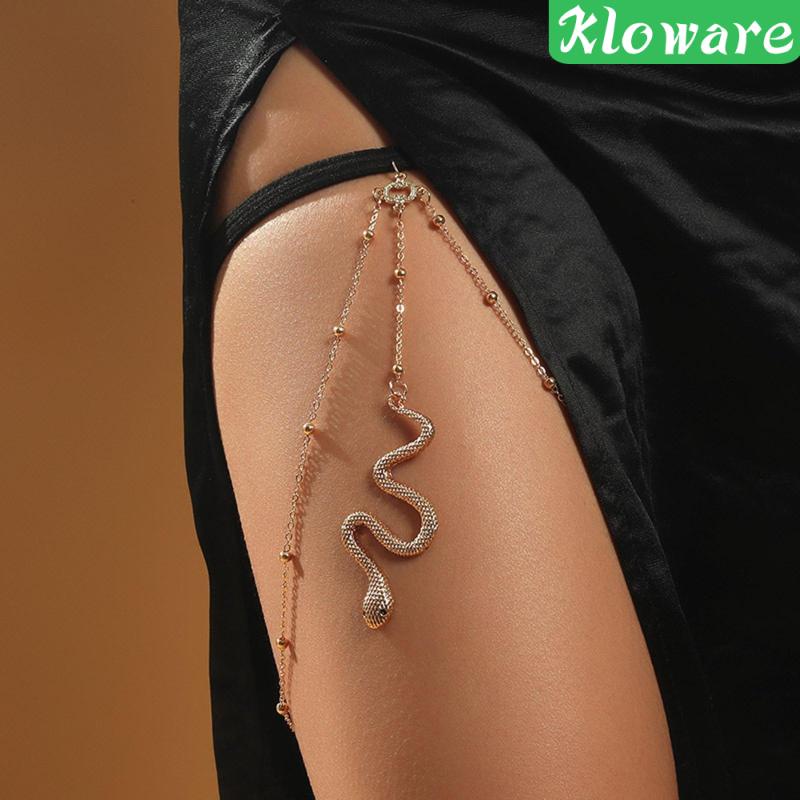 [Kloware] Chuỗi Dây Tua Rua Đeo Đùi Cho Nữ Mặc Bikini