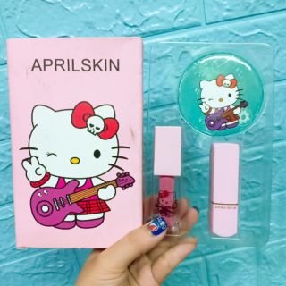 Set son + gương kitty 3 món