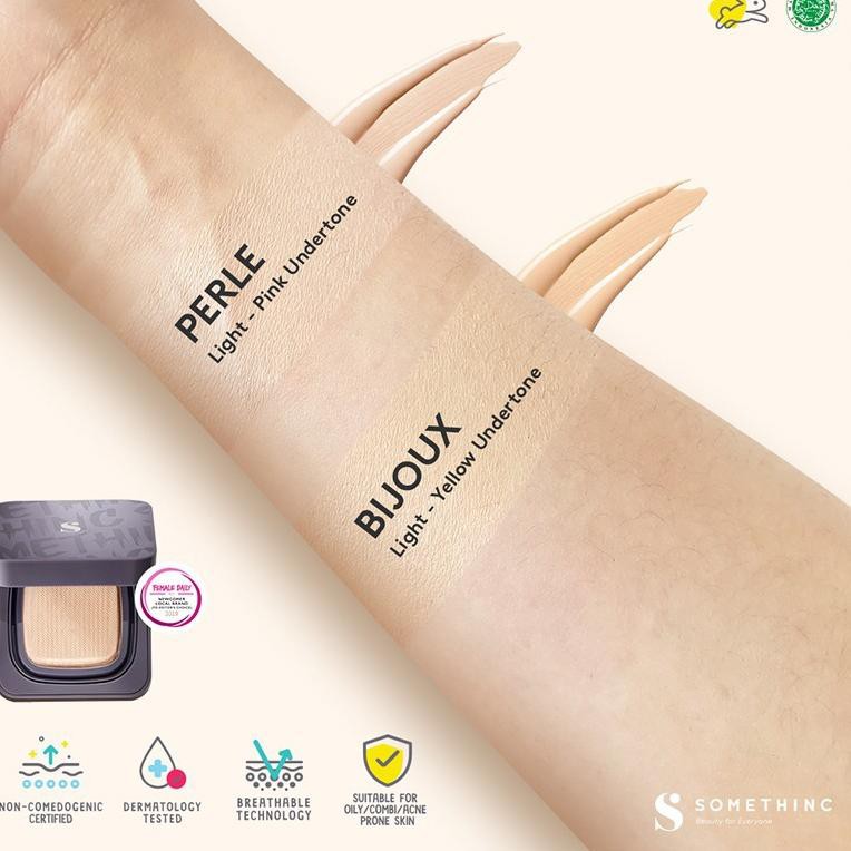 (Hàng Mới Về) Phấn Nước Gogo Order Somethinc Thoáng Khí Chống Nắng Spf 33 Pa + +