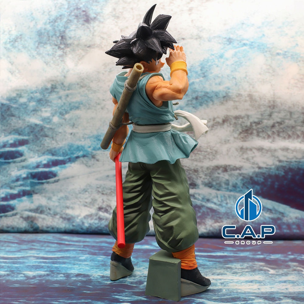 Mô hình Dragon Ball nhân vật Son Go Ku chào tạm biệt trong 7 Viên Ngọc Rồng - Cao 22cm và 30cm - X2III