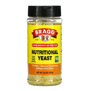 Men dinh dưỡng 127G [gia-vị] @Hàng-Mỹ  BRAGG Nutritional-Yeast-Seasoning-4.5oz DATE 2025 ( mới nhất )