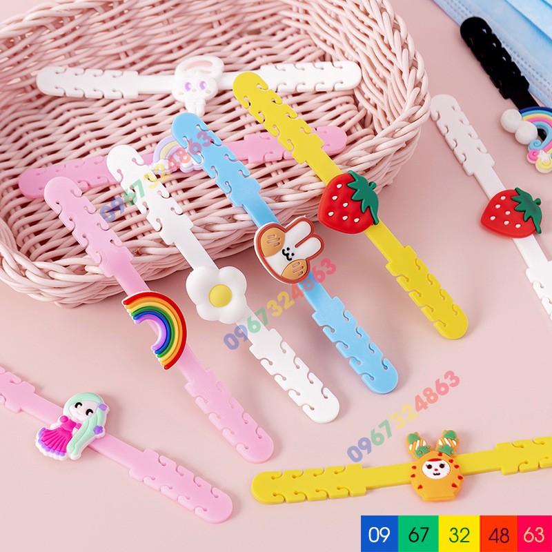 Dây Đeo Gắn Khẩu Trang Bằng Silicon Chống Đau Tai Khi Đeo Khẩu Trang TIỆN LỢI Cho Cả Gia Đình | BigBuy360 - bigbuy360.vn