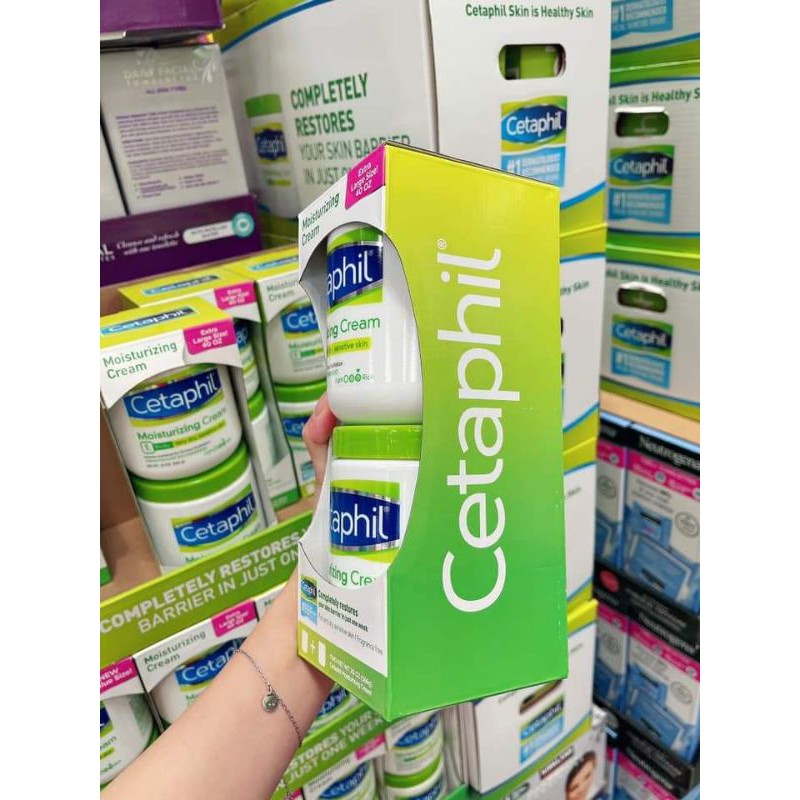 Set Kem dưỡng ẩm Cetaphil moisturizing cream toàn thân